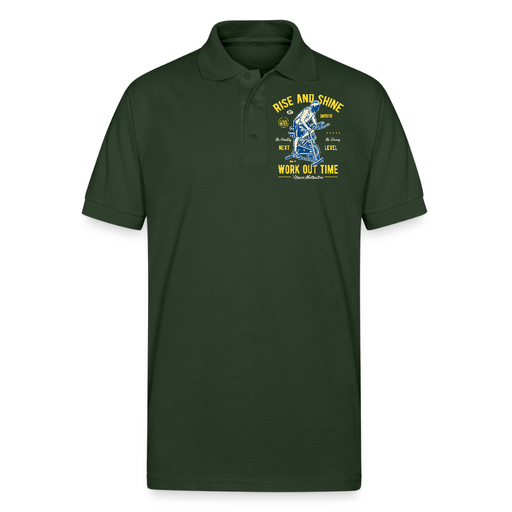 NO PAIN NO GAIN - forest green
