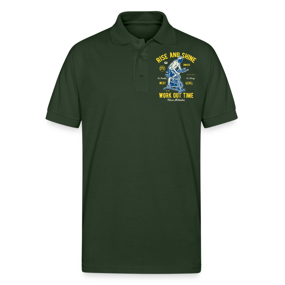 NO PAIN NO GAIN - forest green