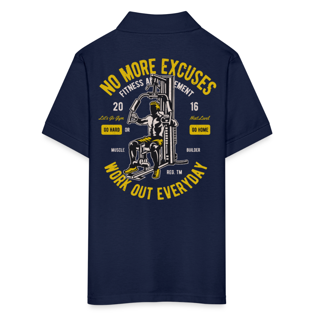 NO PAIN NO GAIN - navy