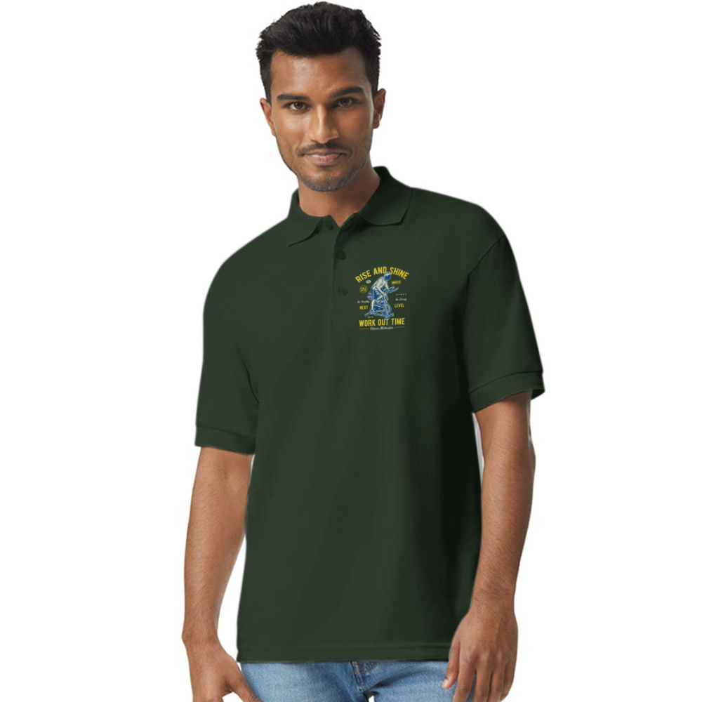 NO PAIN NO GAIN - forest green