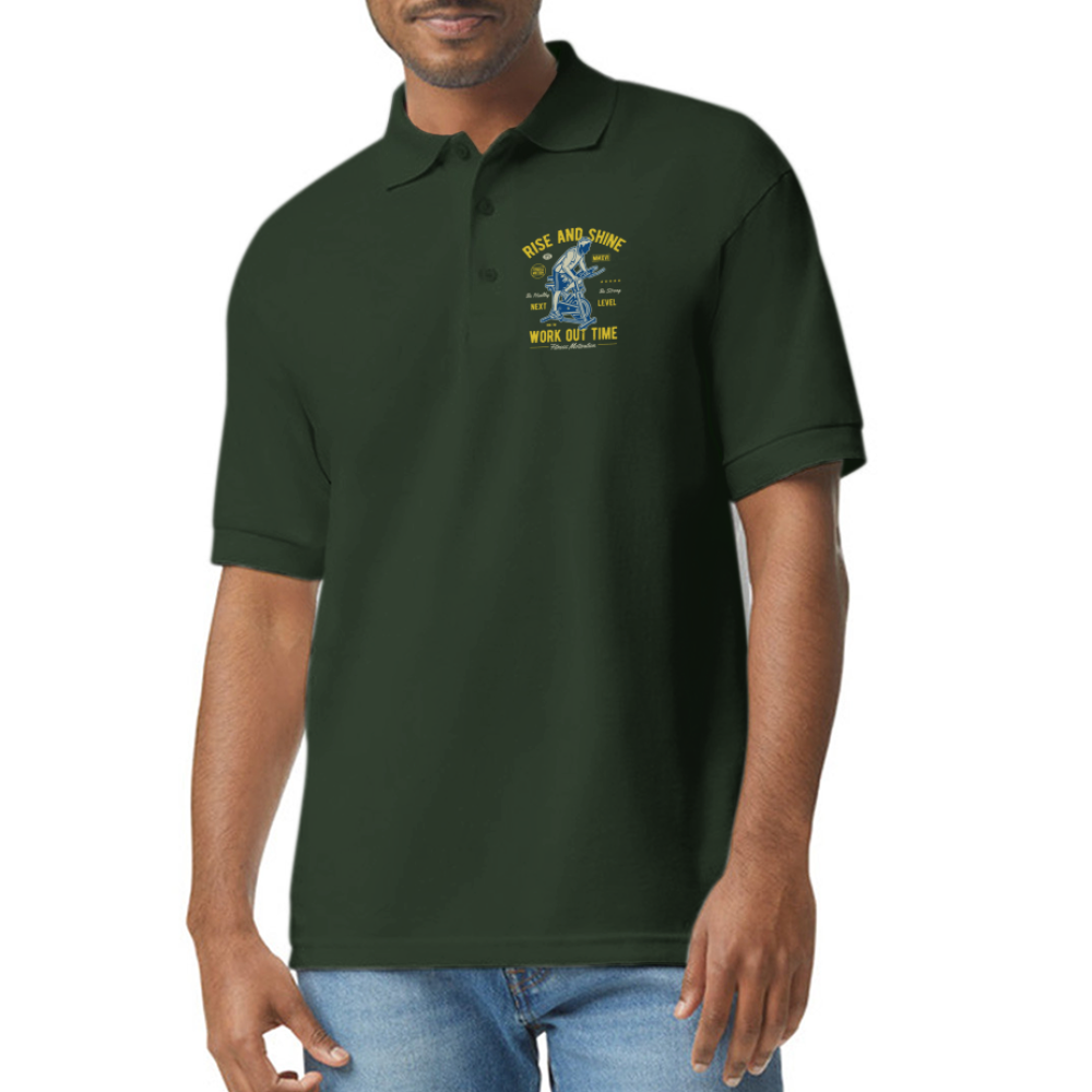 NO PAIN NO GAIN - forest green