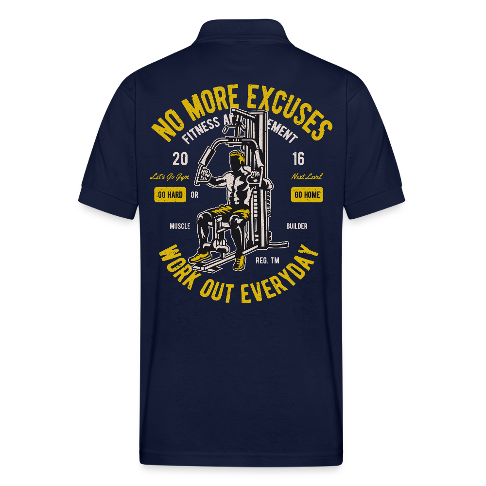 NO PAIN NO GAIN - navy