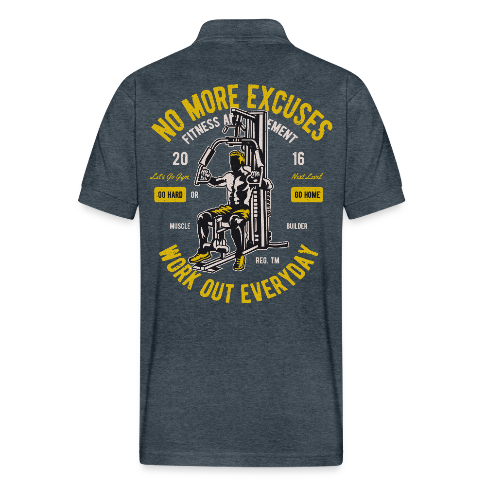 NO PAIN NO GAIN - deep heather